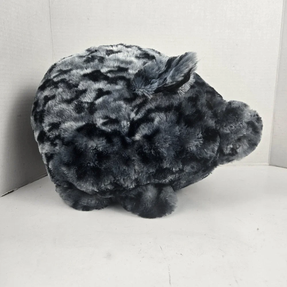 CVS Plus Exclusive Jumbo Plush Piggy Bank Gray Unused Mint Condition
